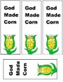 God Made Corn Bookmarks